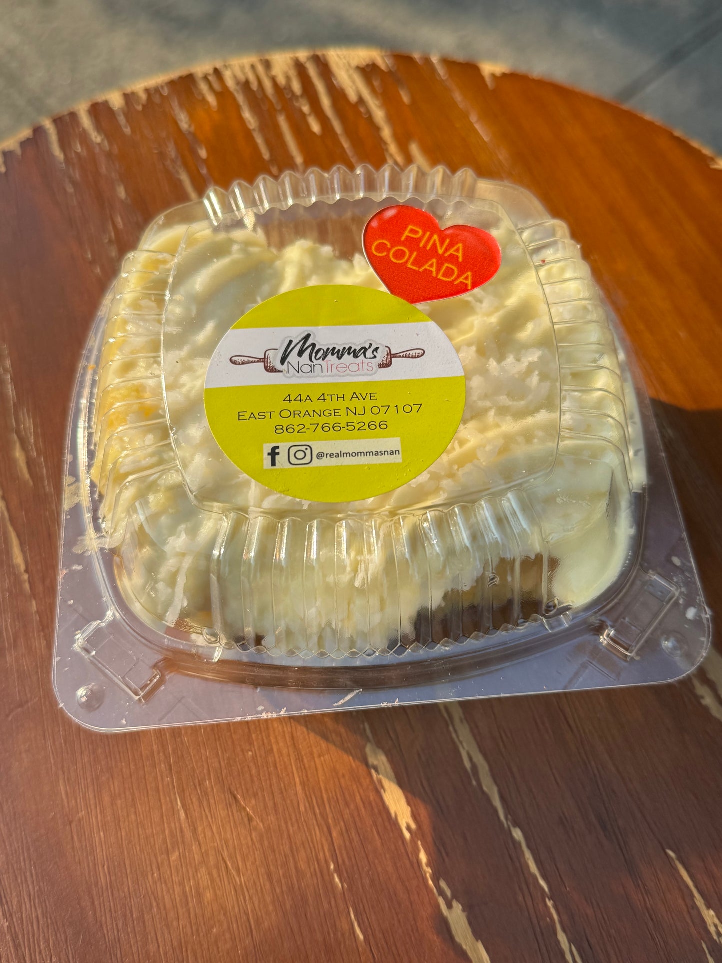 Pina Colada Nan Cake