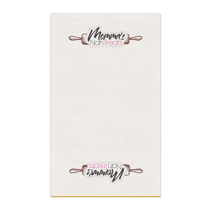 Tea Towel — "Momma's Nan Treats" Baking Kitchen Towel, Rolling Pin Logo