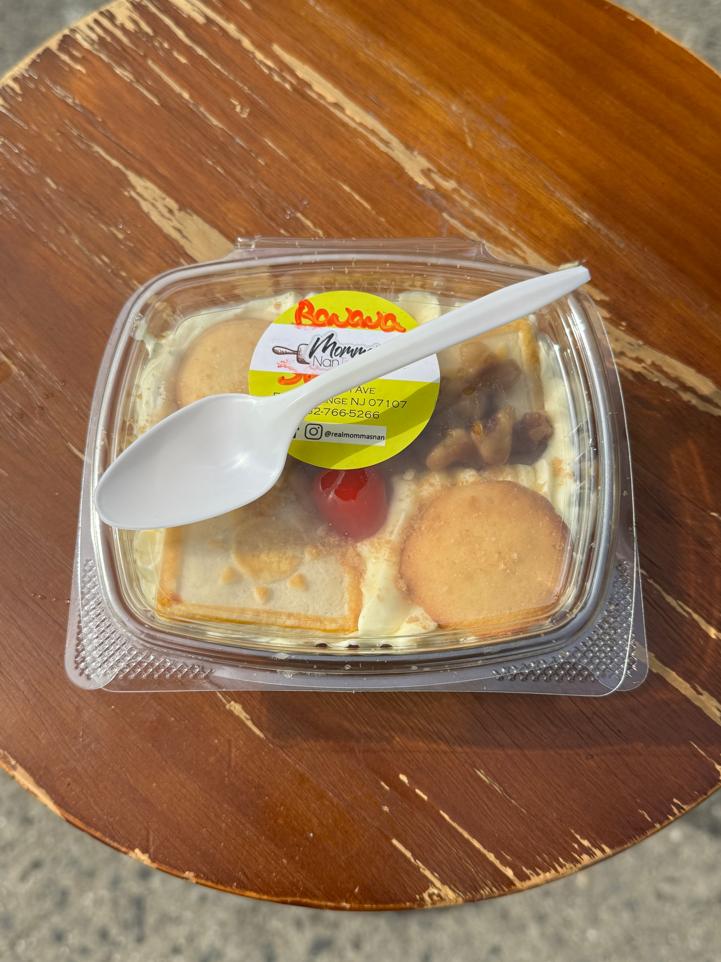 Banana Split Nans Pudding